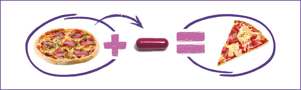 pizza et pilule minceur